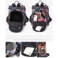 2021 New printed school bag anti-theft student backpack